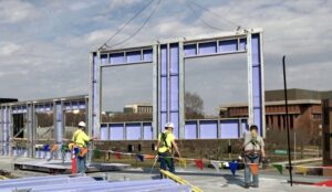 Prefabricated cold formed steel framing
