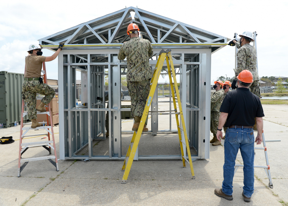 Navy Stackable Building US Navy Framing - BuildSteel.org