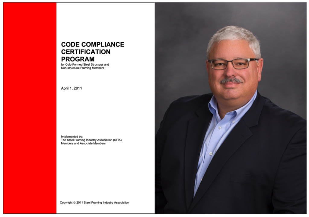 The SFIA Code Compliance Certification Program for structural and non-structural CFS framing members was released in April 2011. Greg Ralph of ClarkDietrich helped develop the program and continues to oversee its upgrades.