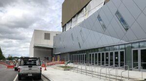 Lexington Convention Center Steel Framing