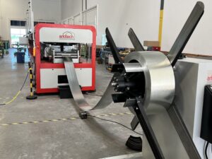 Arize Prefab roll forms steel studs with technology from Arkitech, a Turkish company.