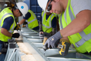 Cold-formed steel is widely considered the clear choice for construction in today's environmentally progressive world. Photo courtesy of Intellisteel