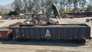 AIM Recycling fleet rail cars