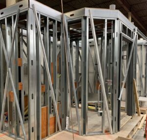 Steel Framed Bathroom PODs