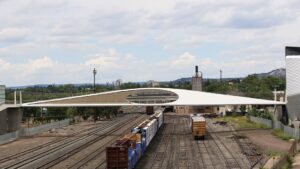 pedestrian bridge of the future U.S. Olympic Paralympic Museum Colorado Springs