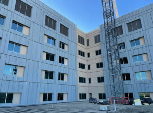 Digital Building Components cold-formed steel wall panels Mayo West Tower