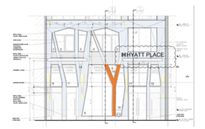Hotel Indigo “Y” cold formed steel framing