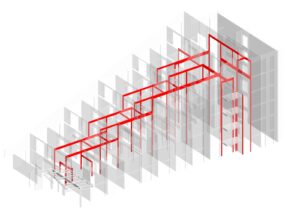 Triangle square Chicago Cold-formed steel framing