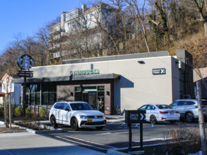 Richmond Road Starbucks Staten Island cold-formed steel