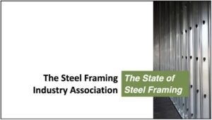 State of Steel Framing Webinar