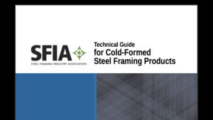 Technical Guides for Cold‐Formed Steel Framing Products