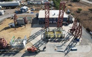 Construction 10-Story CFS-NHERI Building, Seismic Fire Testing cold-formed steel framing