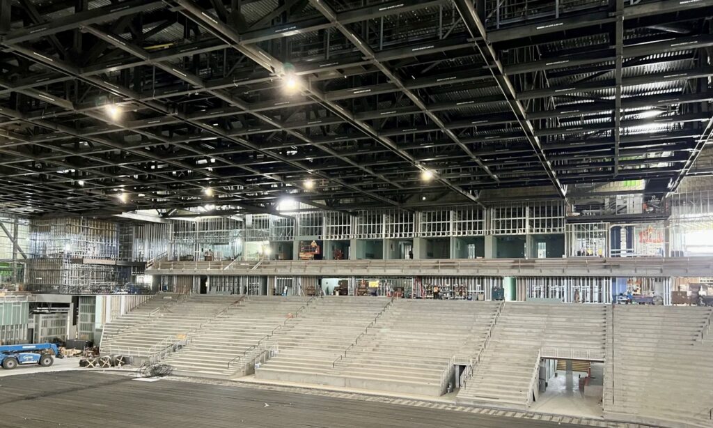 The cold-formed steel (CFS) installer’s scope of work was completed within 7 months.