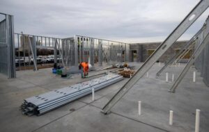 Fire Station Construction Harrisonburg Virginia cold-formed steel framing