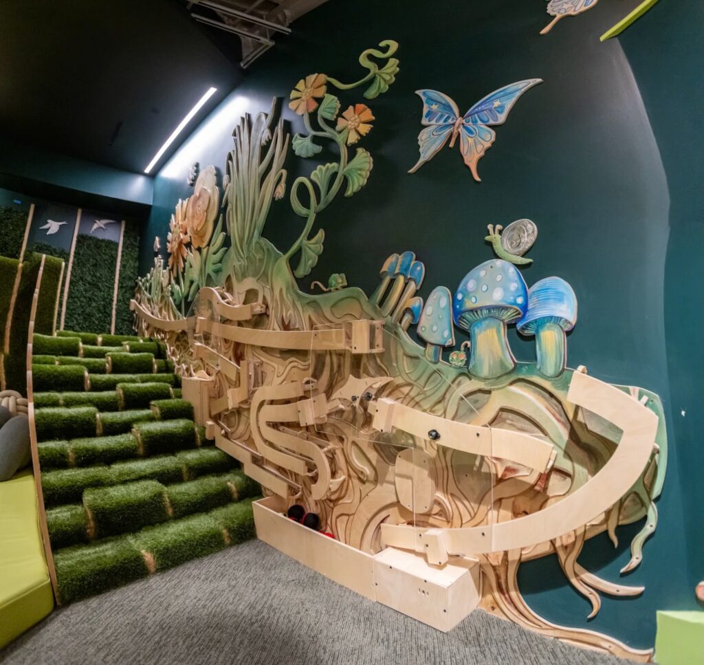 2024 SFIA Awards — Crawl through tunnels, ride on the chute slide and send the balls rolling through a light-up track system designed for our earliest learners.