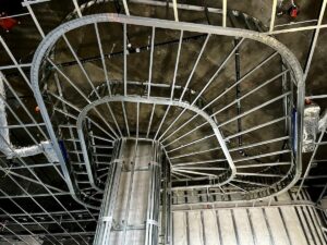 2024 SFIA Awards: The owner substituted cold-formed steel (CFS) for poured-in-place concrete to create radiused columns, saving time, money and weight.