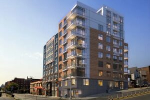 Queens Boulevard steel framing New York