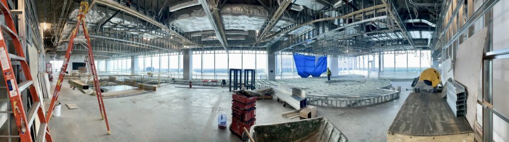 Installing free-standing cold-formed steel (CFS) framing on existing post-tensioned slabs proved exceptionally difficult and required the use of ground penetrating radar.