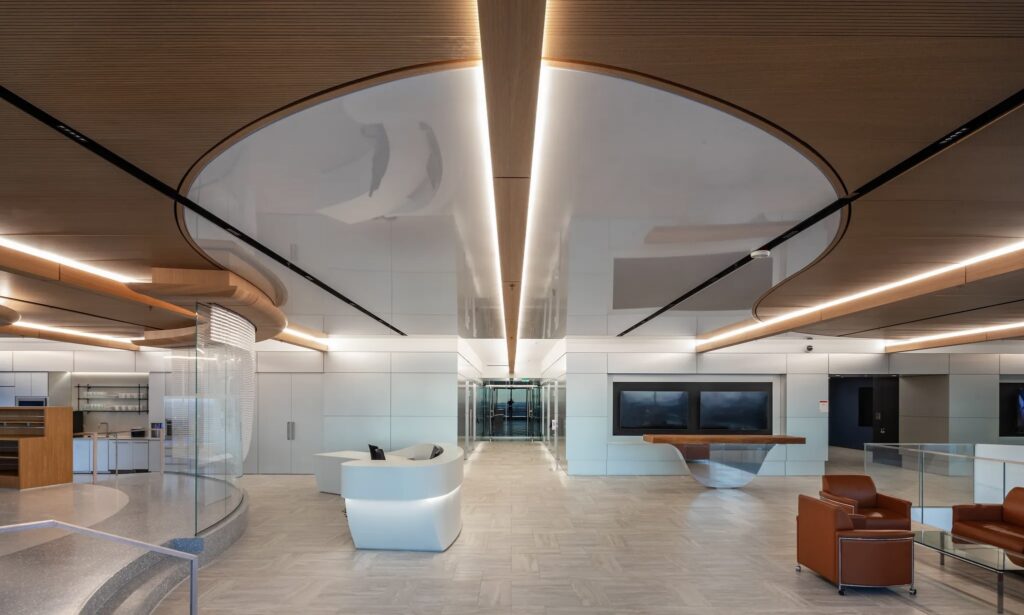 ADTEK Engineers is the SFIA 2024 Industry Project Awards winner for the Volkswagen Headquarters project, winning in the Best Non-Load Bearing category.