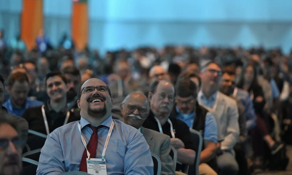 NASCC 2025 attendees enjoy an education session.