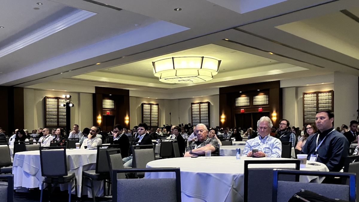Attendees gather at Structures Congress 2025 in Phoenix, kicking off a day of connection and collaboration.