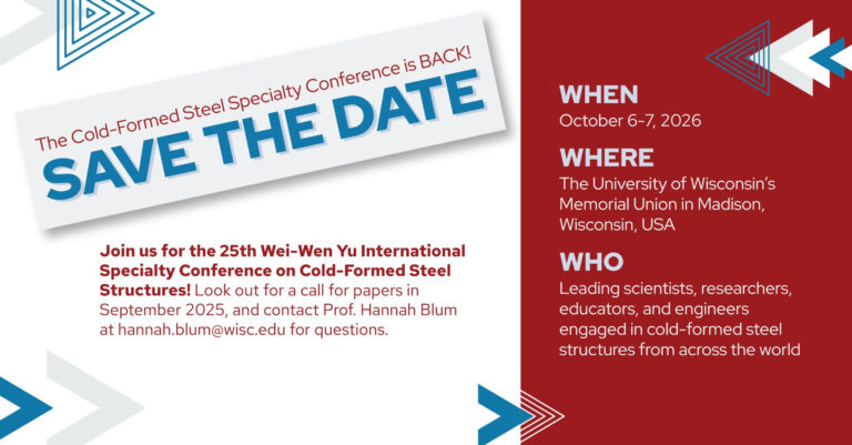 25th Wei-Wen Yu International Specialty Conference on Cold-Formed Steel Structures