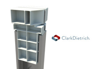 clarkdietrich prostud motion frame connector