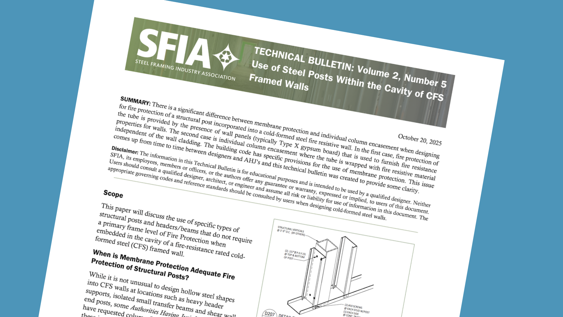 Tech Bulletin SFIA-Tech-Bulletin-Vol-2-No-5.001 - BuildSteel.org