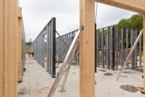 Prefabricated Steel Framing CLT Hybrid Design Cuts Student Housing Construction Timeline Western Michigan University