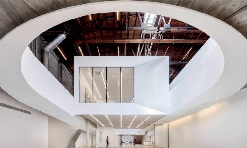 The Mullin Transportation Design Center features cold-formed steel (CFS) provided by SFIA member CEMCO, products that supported the project's LEED certification goals.