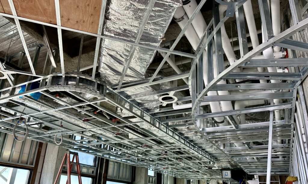 The Populus Hotel features cold-formed steel (CFS) products provided by SFIA member CEMCO. The interior has no straight, 90-degree angles.