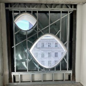 Cold-formed steel framing shapes the Populus Hotel’s sculpted window and signature “eyelid” detail.