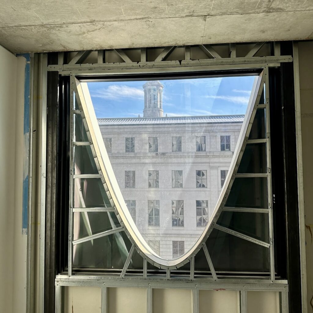 At Populous, the general contractor found minimal punch list items. The cold-formed steel (CFS) framing achieved the design intent of architect, Studio Gang.