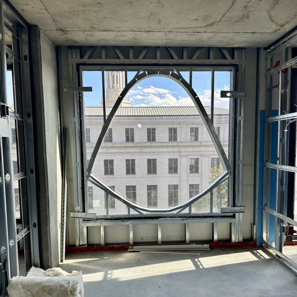 The Populus project team value engineered the interior cold-formed steel (CFS) framing system to provide strength, save costs and fulfill the architect's design intent.