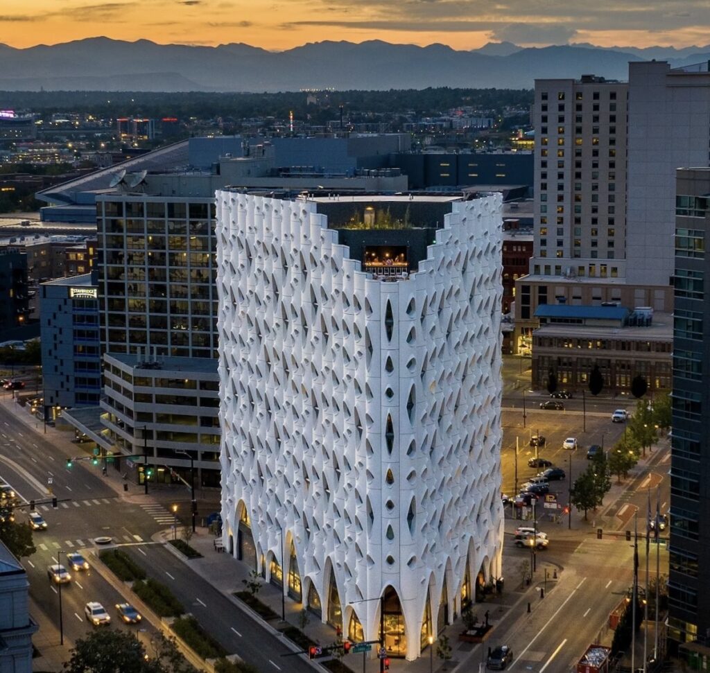 Populus hotel features 150 tons of cold-formed steel (CFS) products provided by SFIA member CEMCO.