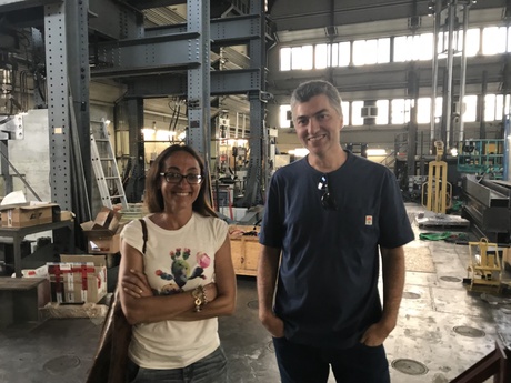 Professor Ornella Iuorio (left) and Dr Alireza Bagheri.