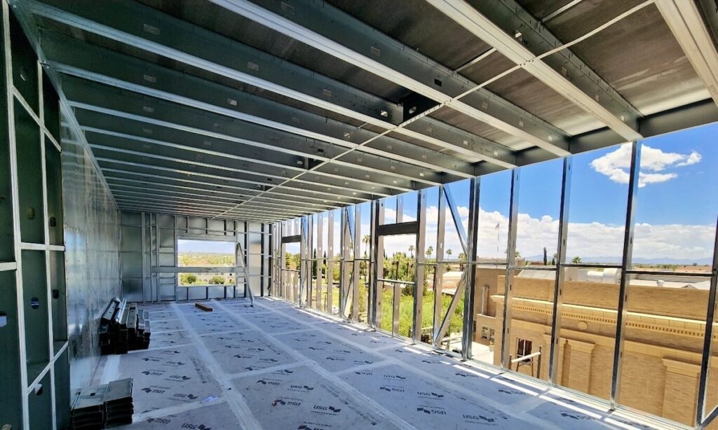 Several apartments will overlook sweeping views of the city, desert and surrounding mountains.