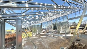 An Early Education Center takes shape at the UCSC Hagar Development, where cold-formed steel (CFS) framing supports classrooms, administrative space and more.