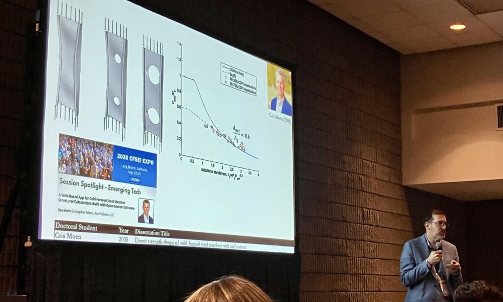 Benjamin W. Schafer, winner of the 2026 Lynn S. Beedle Award, discusses a post-buckling journey of 25 years.