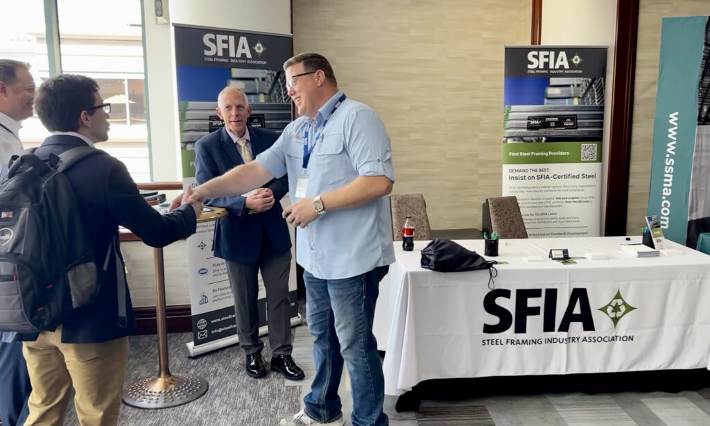 The Steel Framing Industry Association (SFIA), a CFSEI Expo Diamond Sponsor, demonstrated its leadership in supporting networking opportunities throughout the 2026 CFSEI Expo.
