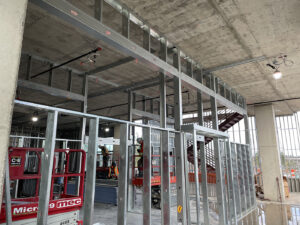 Cold-formed steel (CFS) framing helped the Clackamas County Circuit Courthouse achieve demanding acoustic and security requirements across its six-story judicial complex.