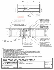 Martin/Martin centered the HLL over a typical joist instead of between joists. This reduced bending demand on the previously sized framing. Blocking between joists tied into the diaphragm. This approach dispersed shear and torsional loads across adjacent joists.