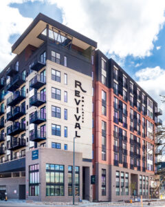 Revival on the Platte is a seven-story load-bearing cold-formed steel (CFS) residential building in Denver, Colorado. Martin/Martin earned First Place in the 2026 CFSEI Creative Detail category for its innovative engineering.
