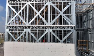 SFIA member ADTEK Engineers delivered delegated engineering services, designing the structure for 124-mph ultimate wind speeds under Exposure C and Risk Category II criteria.