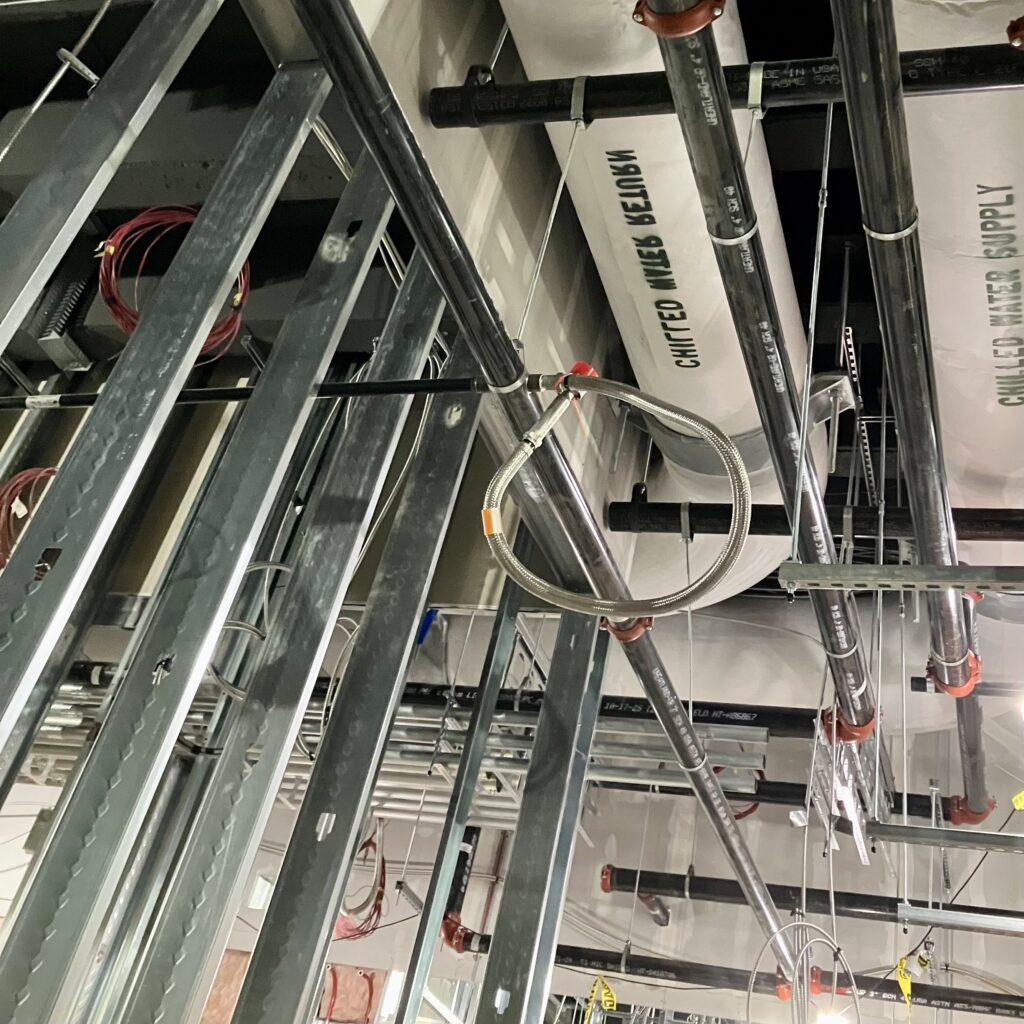 Data centers use large quantities of cold-formed steel (CFS) framing to support walls and the extensive mechanical, electrical and plumbing systems they contain.