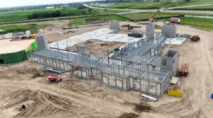 Integrated Steel Solutions designed and manufactured the exterior, interior and floor panel cold-formed steel (CFS) framing for the Good Samaritan – Founder’s Crossing senior living community in Sioux Falls, South Dakota. Photo Credit: Integrated Steel Solutions