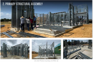 The Riviera Lane Residence in Southlake, Texas, demonstrates how cold-formed steel (CFS) framing can support architecturally complex residential construction. Steel-IQ earned a 2026 CFSEI Design Excellence Award