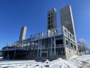 Engineers coordinated the load-bearing CFS framing with structural steel while meeting wind, seismic and floor loading requirements.