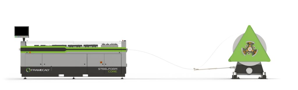 FRAMECAD’s new Steelform Core produces CFS framing components and is available in the United States.