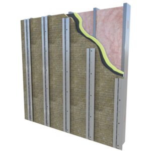 ProChannel Ci Vertical Cladding Support System is a thermally and structurally efficient exterior wall cladding support system utilizing the self-sealing Grip-Deck TubeSeal® fastening system from TruFast Walls.